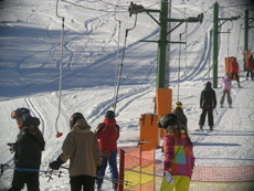 Lyžovačka Ski Kvilda leden 2012