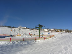 Lyžovačka Ski Kvilda leden 2012