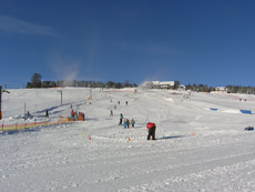 Lyžovačka Ski Kvilda leden 2012