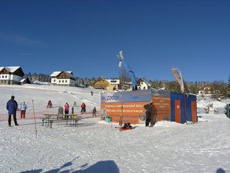 Lyžovačka Ski Kvilda leden 2012