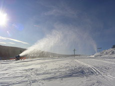 Lyžovačka Ski Kvilda leden 2012