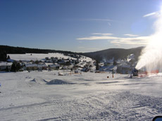 Lyžovačka Ski Kvilda leden 2012