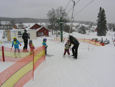 Lyžovačka Ski Kvilda leden 2012