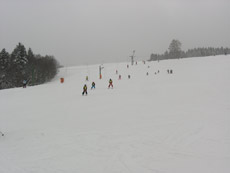 Lyžovačka Ski Kvilda leden 2012