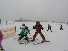Lyžovačka Ski Kvilda leden 2012