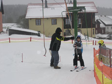 Lyžovačka Ski Kvilda leden 2012